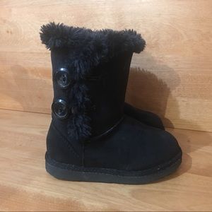 Black Toddler Winter Boots Target Brand Size 7